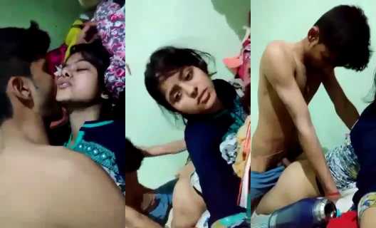 Horny Desi Teen 18+ Girl Painful First time Sex MMS