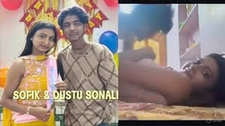 Instagram Couple Sofik and Sonali Viral MMS video