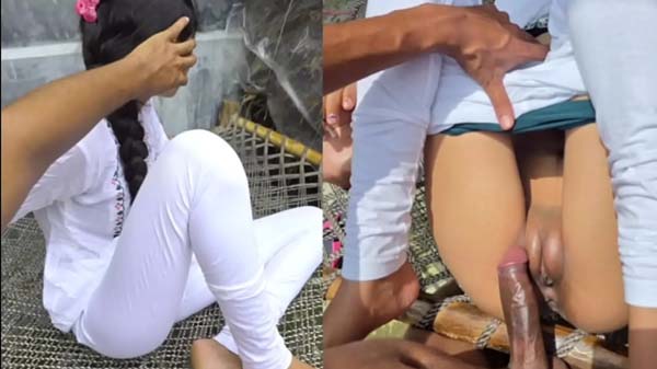 A Bihari college girl is being fucked on a Bad