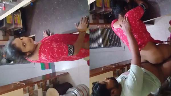 sex video of bhabhi standing and fucking in the kitchen