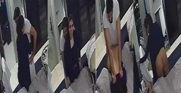 Wife cheated on husband with boyfriend in Surat hotel, CCTV camera sex video goes viral- Couple sex