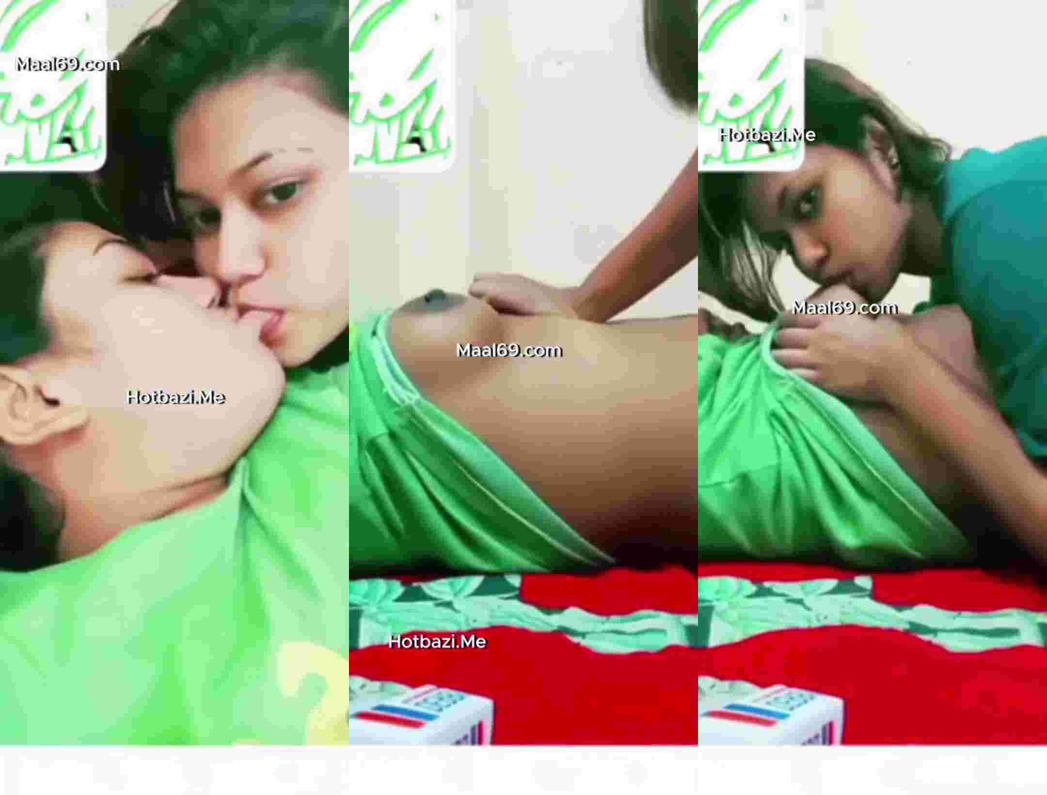 Horny Tiktoker Lesbian Desi XXX Video Video
