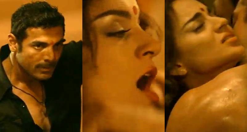 Watch Kangana Ranaut and John kissing and Sex Scene
