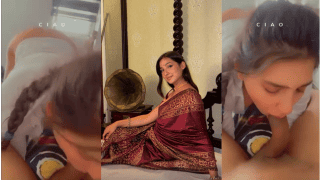 Delhi College Girl Giving Blowjob to her bf mms sex video