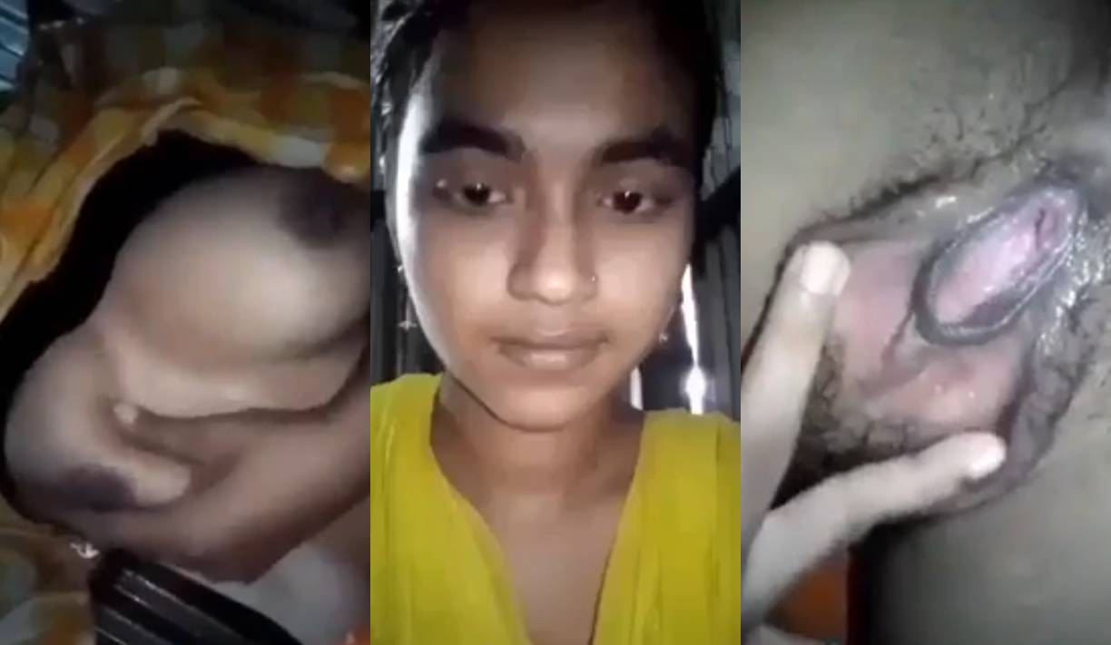 Young 19+ Year old Local Desi Girl’s Tits Pussy XXX