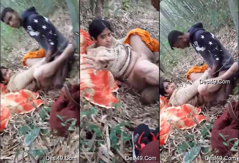 New Fucking Local Village Randi Girl Pussy in Jungle