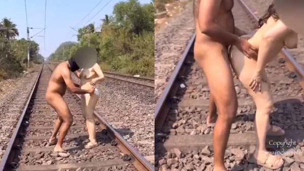 Railway track par hi chudai shuru new funny mms clip
