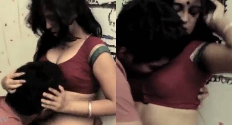 Very Hot Bhabhi Ki Romance Scene And Naval Kiss