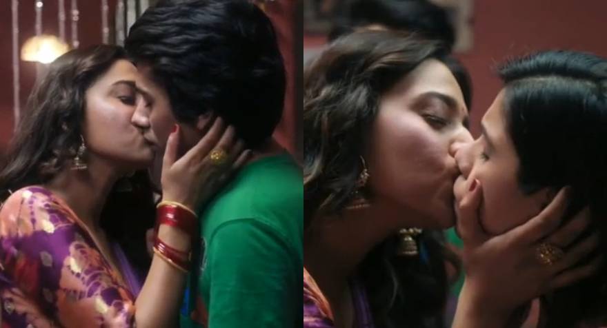 Actress Swara Bhaskar Kissing Scene From Rasbhari
