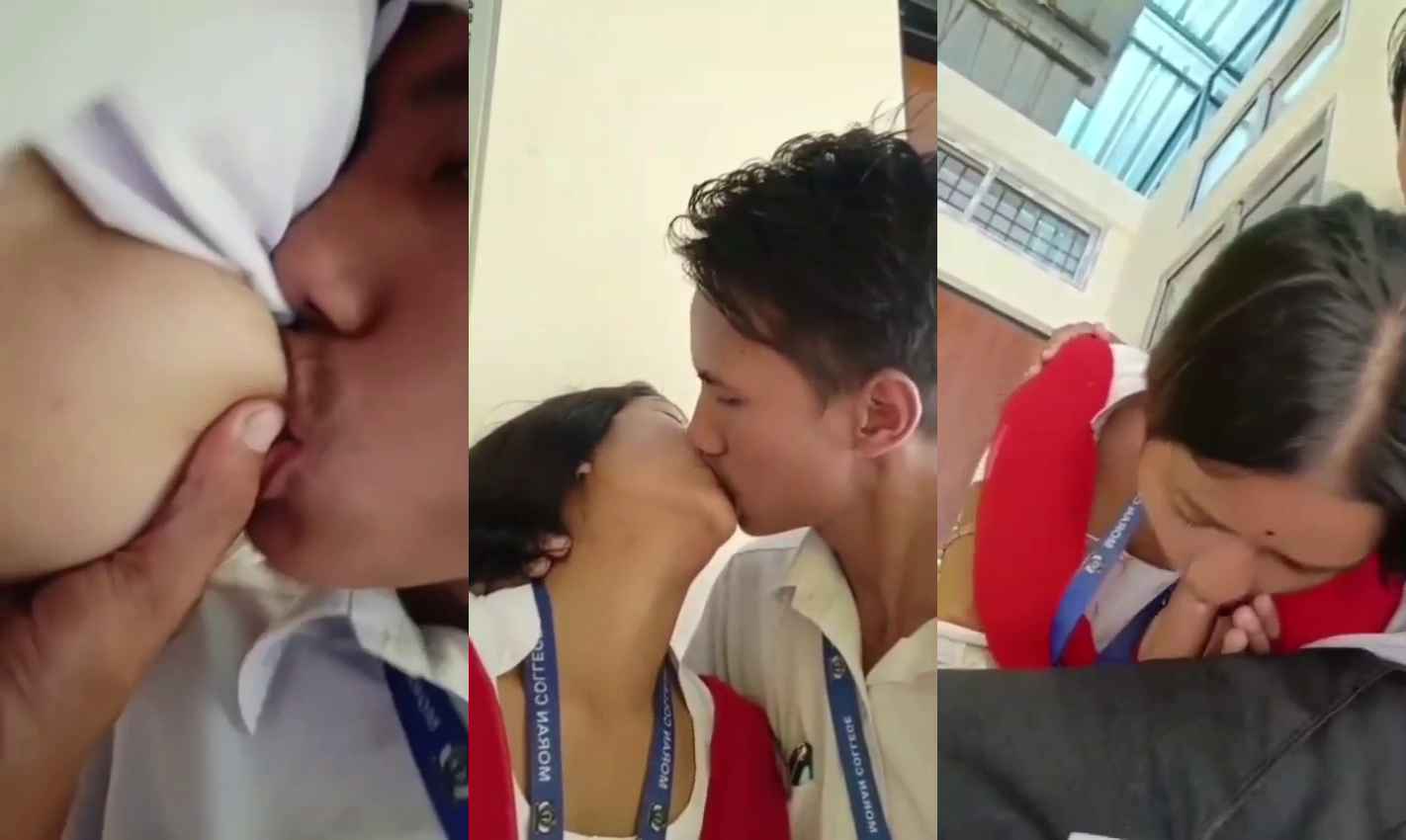 Viral College Girl Giving Blowjob and Kissing Video XXX