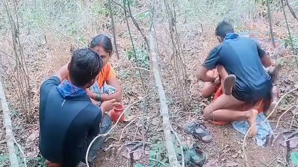 Bihari village bhabhi Jungle mein masti mms leaked