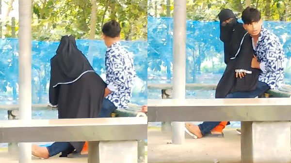 Hijabi Girl Outdoor Sex