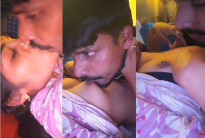 Boyfriend Sucking Girlfriend’s Juicy Boobs New Tamil XXX Clip