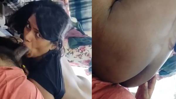 Busty Indian Babe Blowjob