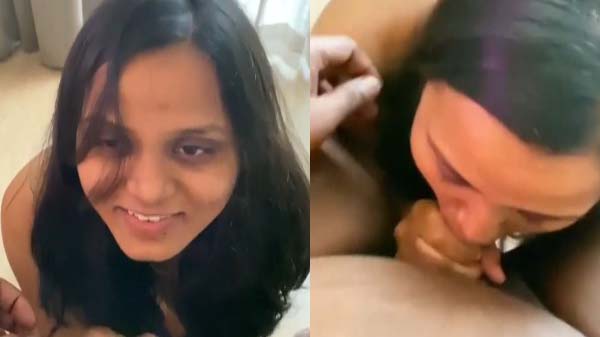 Hotel room me apne bf ke lund ko muh me leti hai xxx clip